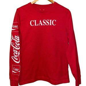 Coca-Cola Classic Coke Soda Graphic Tee T-Shirt